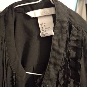 H&M black blouse, used, but very nice